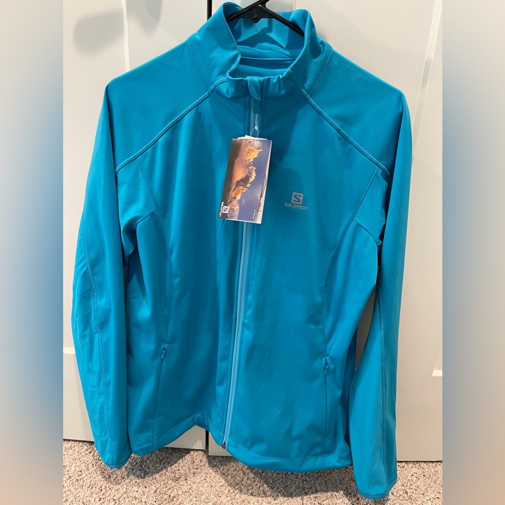 Salomon softshell windbreaker jacket